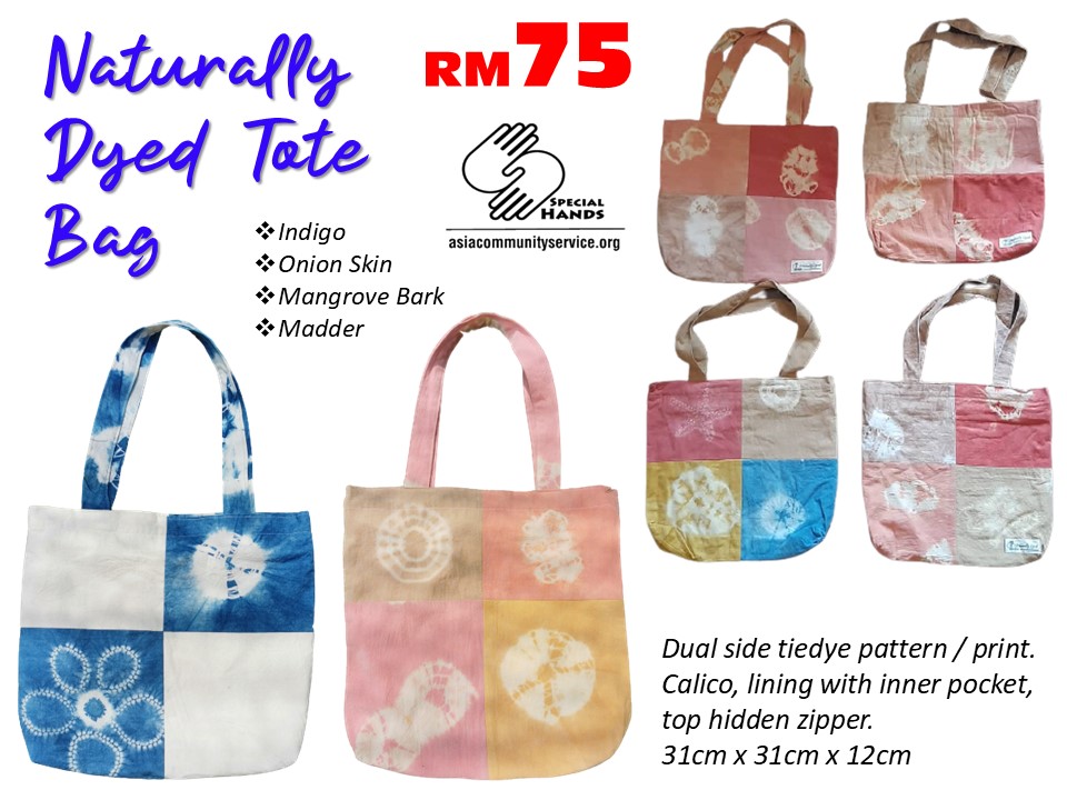 Natural Dye Tote